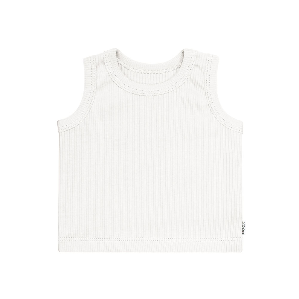 Tanktop Rib Ecru Zomerkleding Babykleding Babyhemdje Ondergoed Handgemaakt