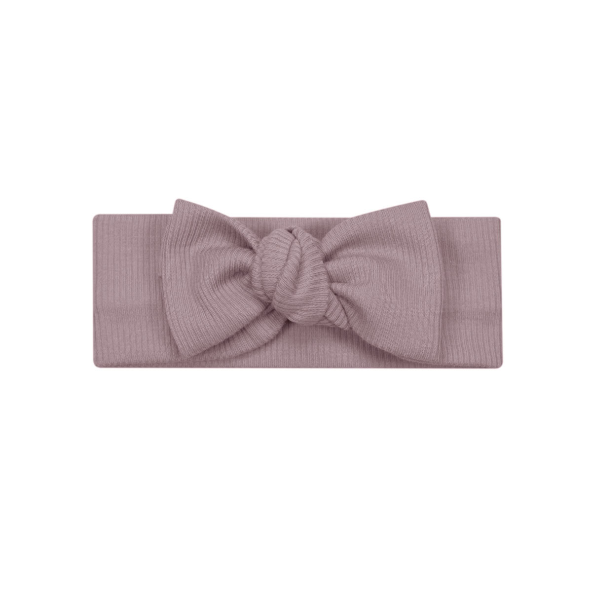 haarband-rib-mauve-peuter-baby-hoofdbandje-knoopbandje