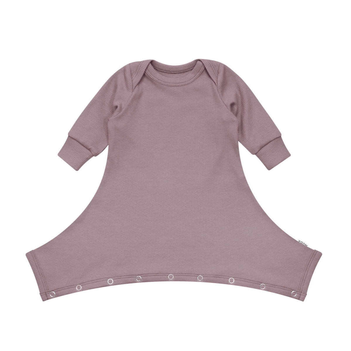 pavlik-boxpakje-rib-mauve-onesie-heupdysplasie-babypakje-heupafwijking-handgemaakt