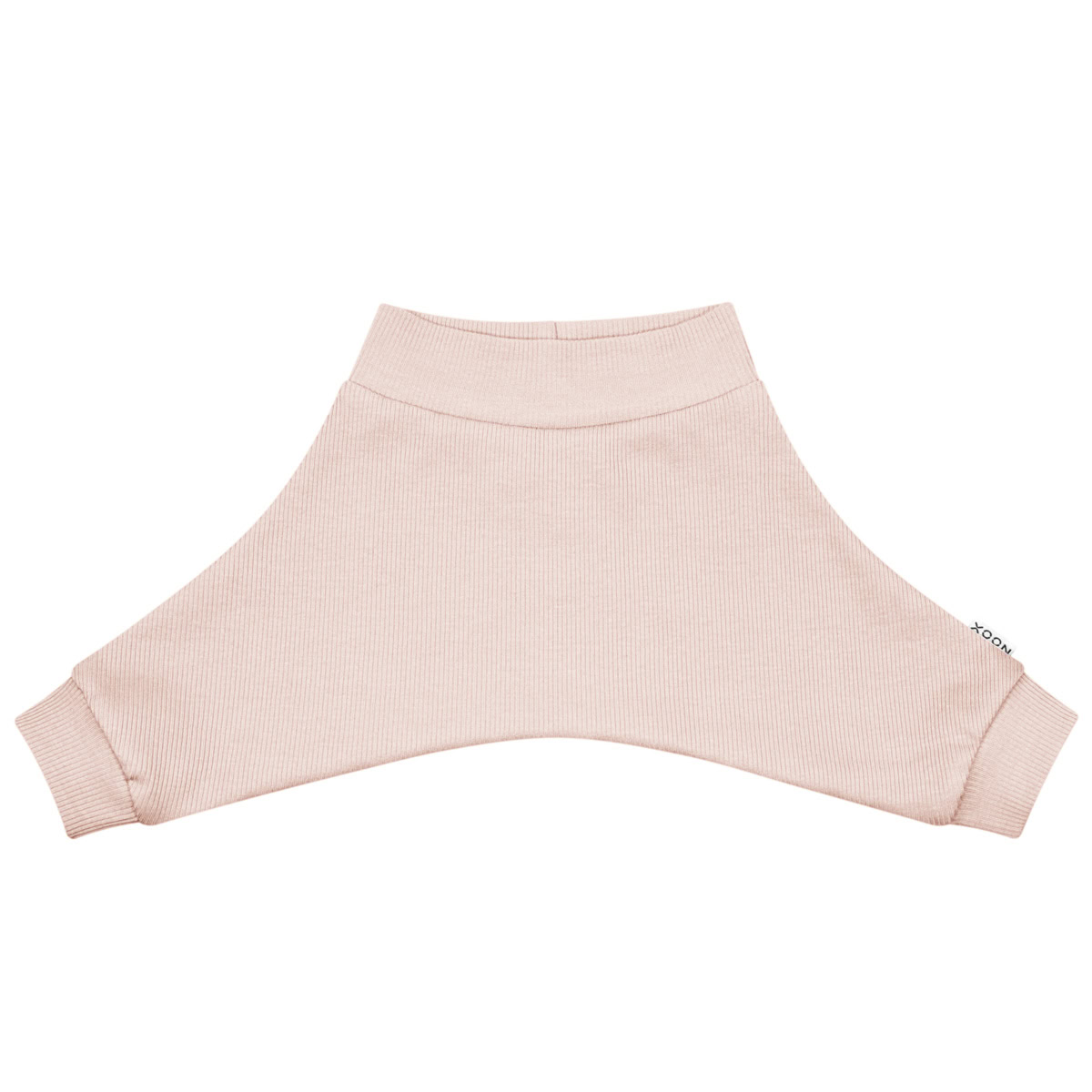 Pavlik Broekje | Rib Zacht Roze spreidbroekje-rib-zacht-roze-pavlik-bandage-heupdysplasie-campspreider-spreidbroekkleding