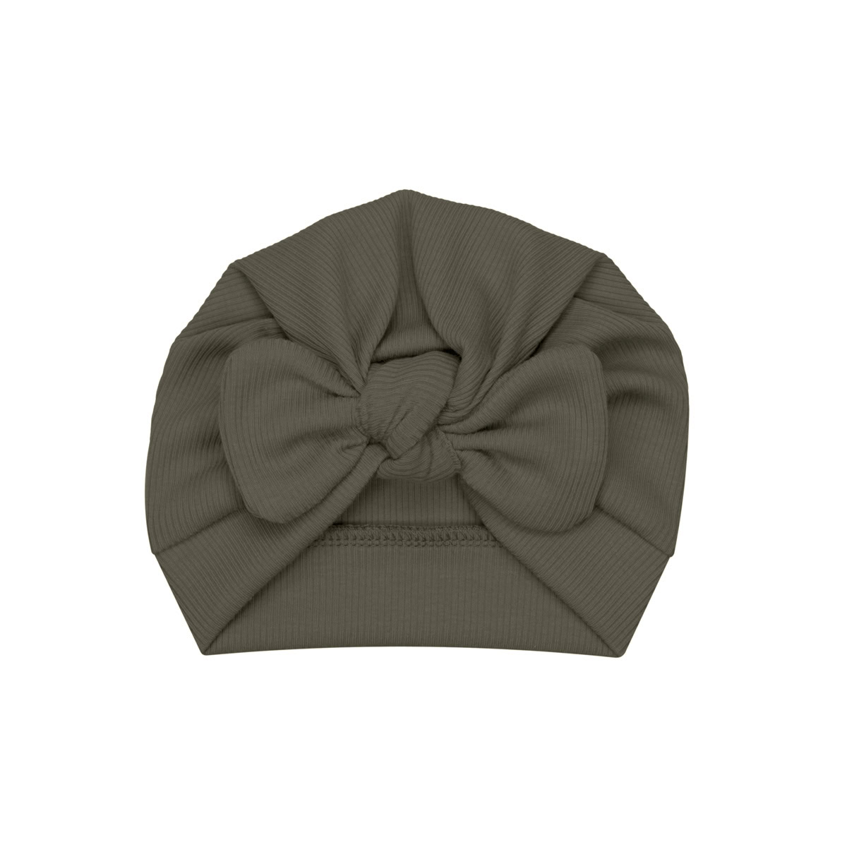 Tulband Mutsje | Rib Donker Groen tulband-mutsje-rib-donker-groen-turban-handemaakt-accessoire