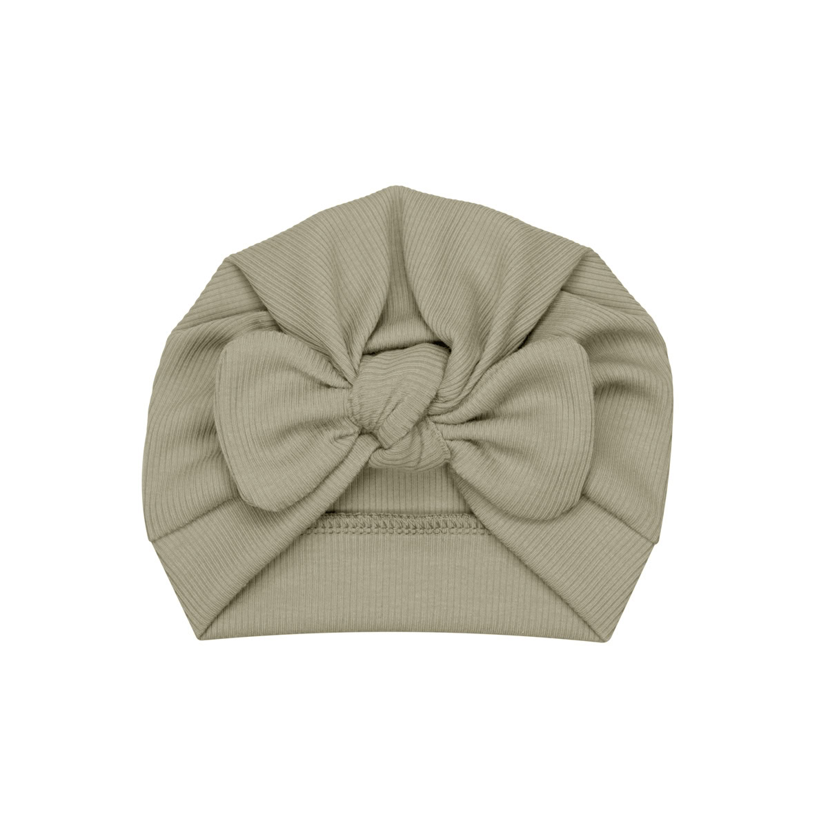 Tulband Mutsje | Rib Olijf Groen tulband-mutsje-rib-olijf-turban-handemaakt-accessoire