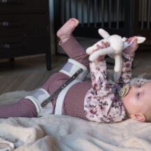 handgemaakte kleding voor kinderen met een campspreider spreidbroek
