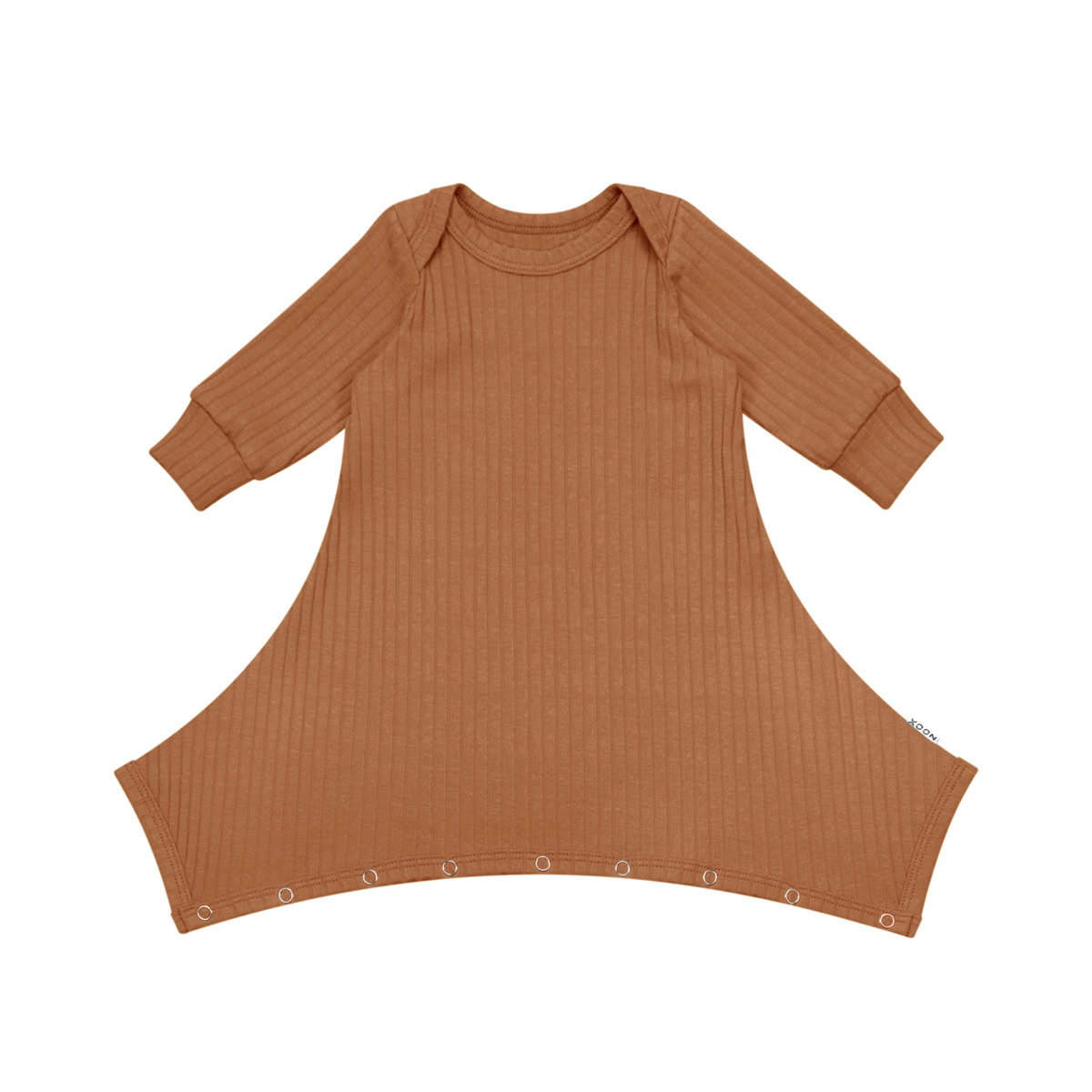 gips-boxpakje-brede-rib-cognac-onesie-heupdysplasie-gipsbroek-spica-cast-heupluxatie-heupafwijking-handgemaakt