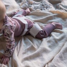 handgemaakte kleding voor kinderen met een campspreider spreidbroek