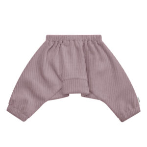 warme broek voor over de Pavlik bandage bij heupdysplasie