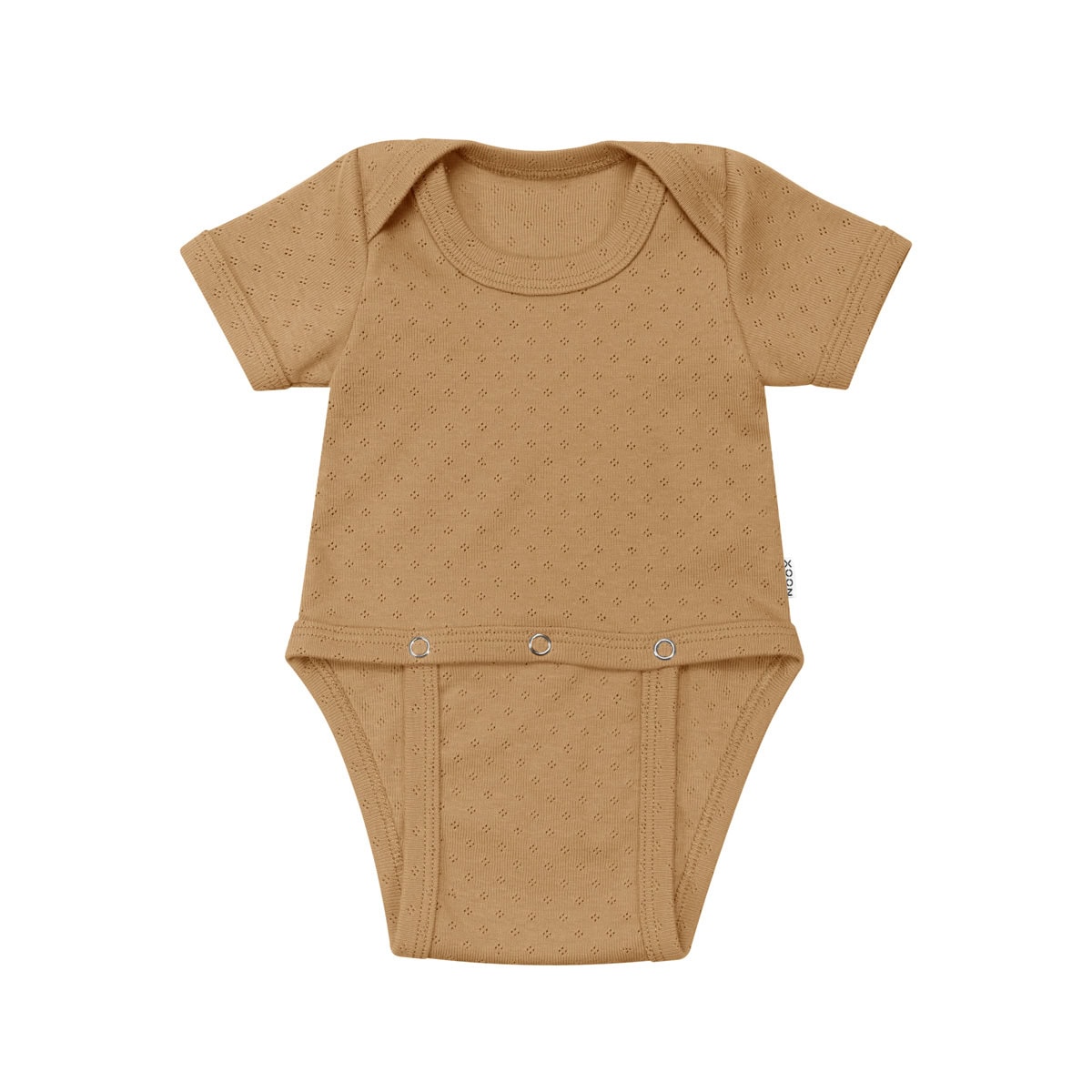 Speciale handgemaakte romper met korte mouwen voor baby's met een gipsbroek.