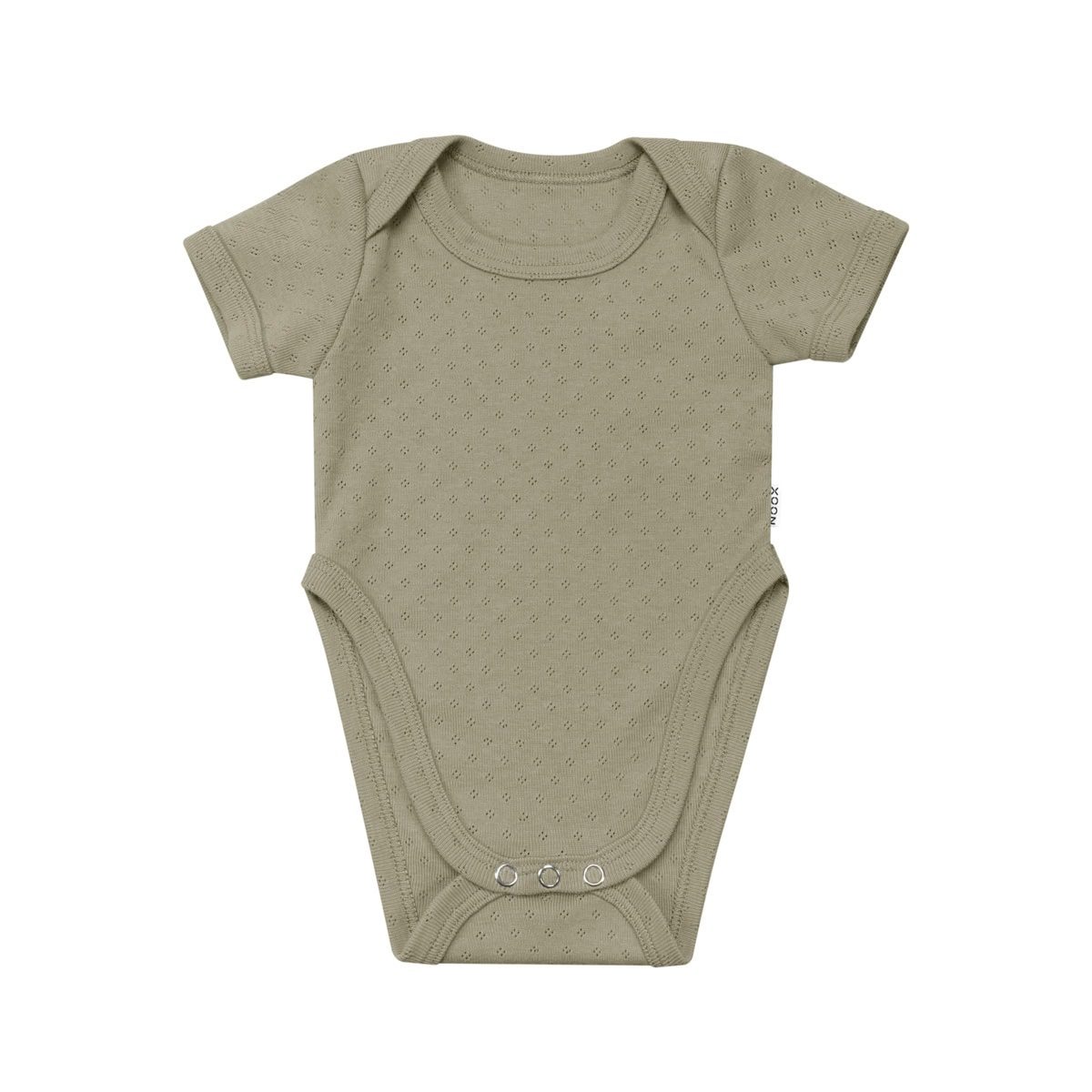 Speciale handgemaakte romper met korte mouwen voor baby's met een Pavlik bandage.