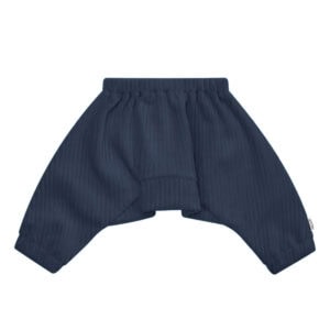 Broekje speciaal voor kinderen met een Pavlik bandage spreidbroek in donkerblauwe kleur