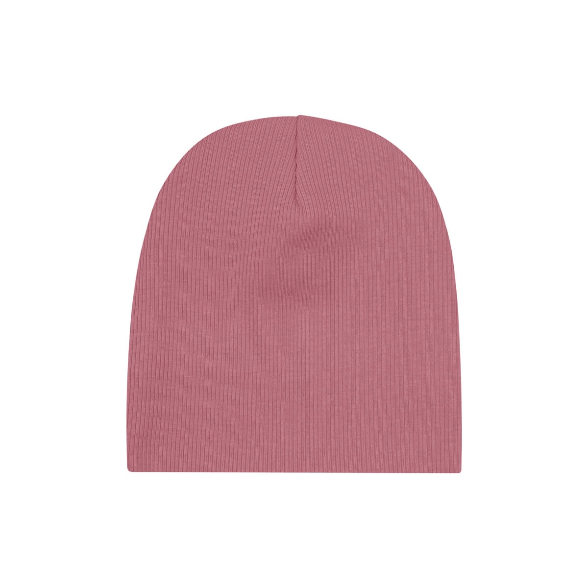 beanie-mutsje-rib-bessenroze-babyaccessoire-babymuts-heupdysplasie-kleding-handgemaakt-ribmutsje-ribbeanie
